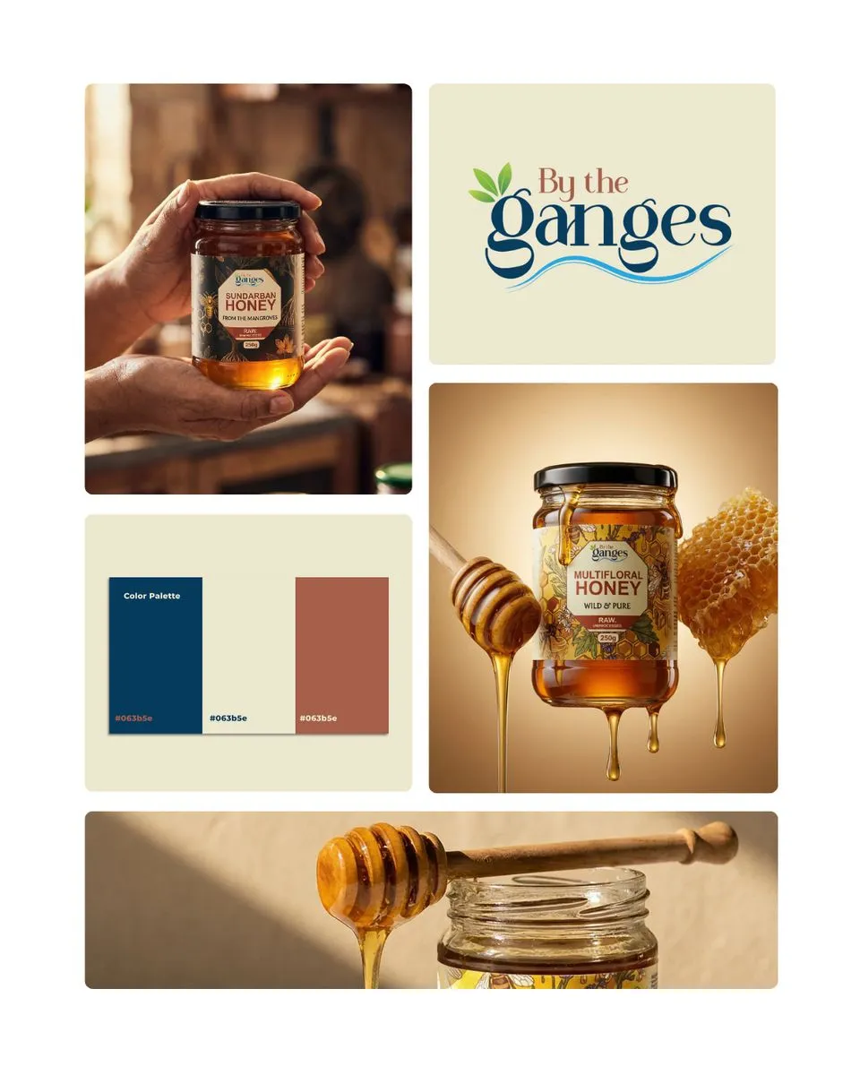 By The Ganges media & design work by Red Dot Consultancy, sample 1