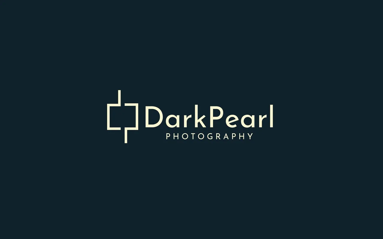 Brand identity for DarkPearl Photography